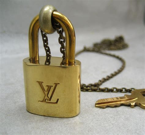 louis vuitton padlock and key necklace|louis vuitton plane necklace.